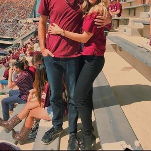 Maroon Off the Shoulder Top